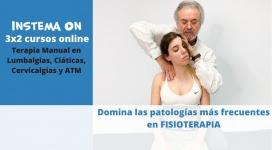 PACK CURSOS ONLINE LUMBALGIAS Y CIÁTICAS, DISFUNCIONES DE AL ATM Y CERVICALGIAS.