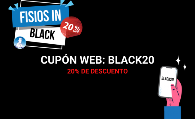 FISIOS IN BLACK 20% y 10% DE DESCUENTO – ¿Qué tienes que hacer?