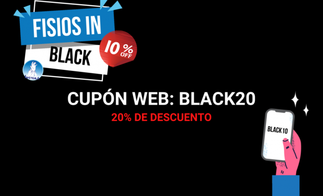 FISIOS IN BLACK 20% o 10% DESCUENTO – ¿Qué tienes que hacer?