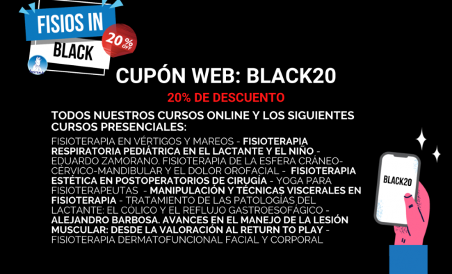 FISIOS IN BLACK 20% y 10% DE DESCUENTO – ¿Qué tienes que hacer?