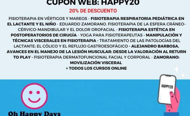 HAPPY DAYS 20% o 10% DESCUENTO – ¿Qué tienes que hacer?