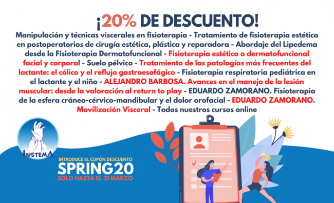 SPRING FISIO 20% o 10% DESCUENTO – ¿Qué tienes que hacer?