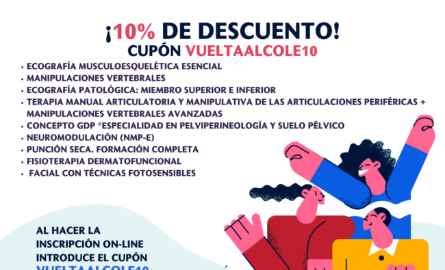 VUELTA AL COLE 20% y 10% DE DESCUENTO – ¿Qué tienes que hacer?