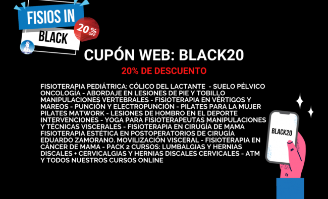 FISIOS IN BLACK 20% o 10% DESCUENTO – ¿Qué tienes que hacer?