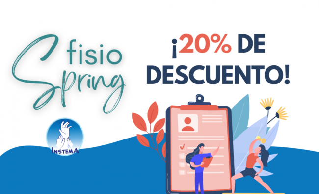SPRING FISIO 20% o 10% DESCUENTO – ¿Qué tienes que hacer?